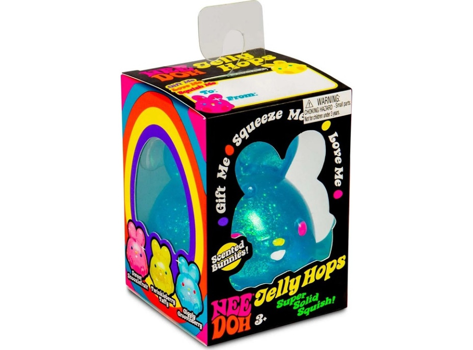 Schylling NeeDoh Mačkací Třpytivý králíček