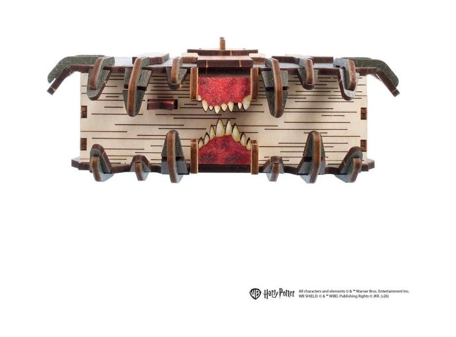 Ugears 3D dřevěná mechanická skládačka Harry Potter The Monster Book of Monsters