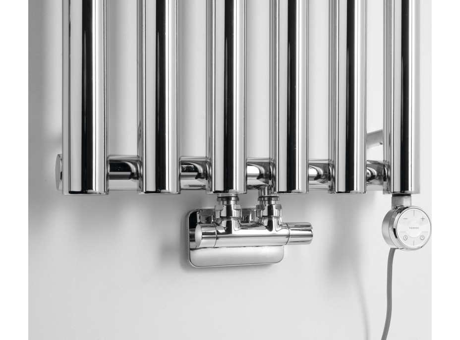 Sapho PILON otopné těleso 418x1800mm, se šesti háčky pro ručník, chrom IZ130T