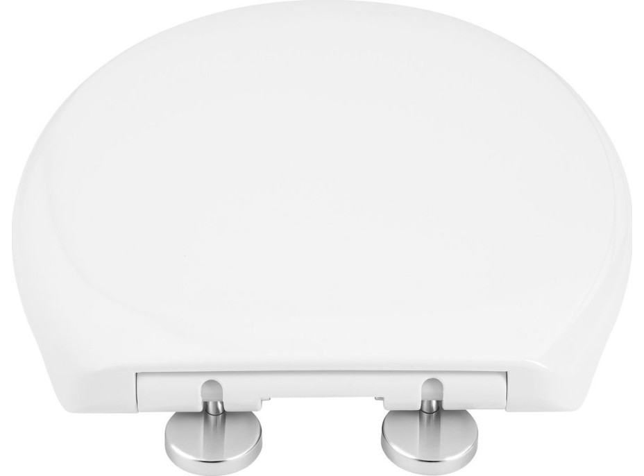 SAMONA SAMANTA WC sedátko, Soft Close, Easy Take, bílá 44845202