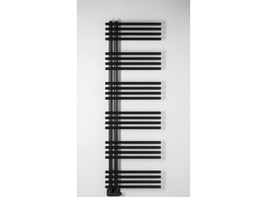 Sapho NYMPHA otopné těleso 500x1520mm, černá mat LLN152B