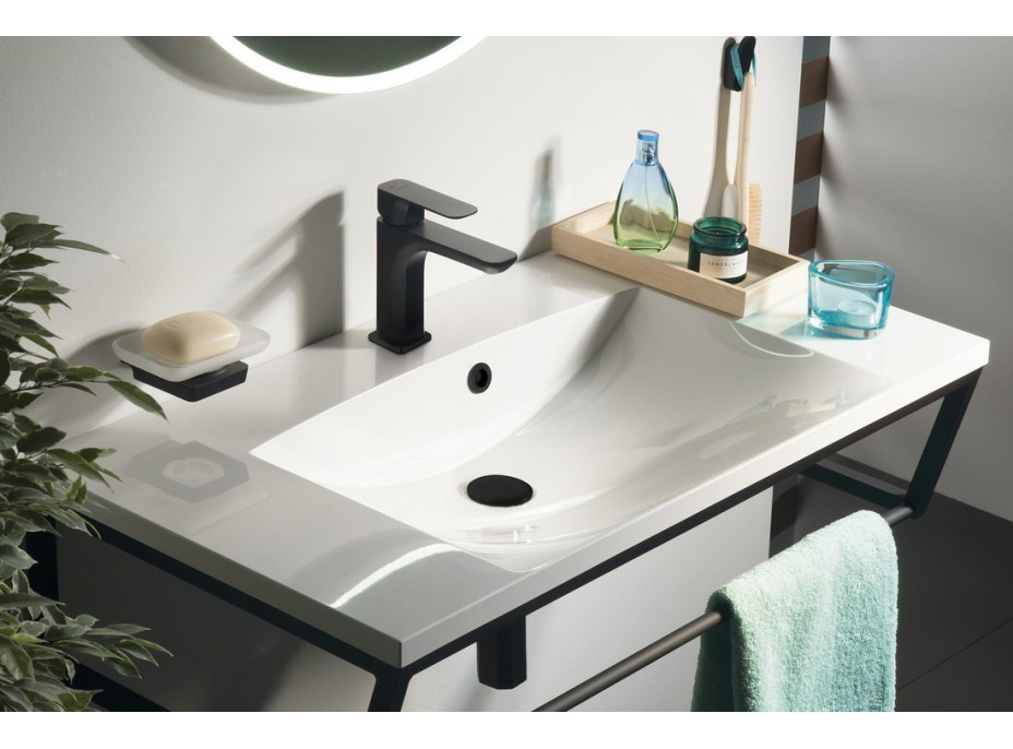 Sapho Krytka přepadu umyvadla Ø 32mm, černá 103100000195