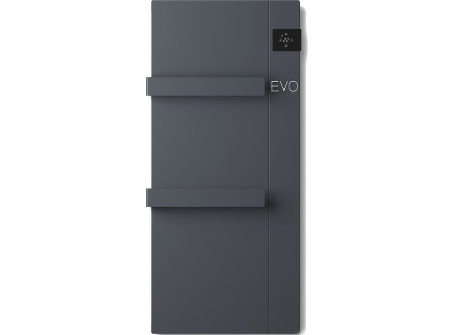 Sapho ONSEN EVO elektrické otopné těleso 400x900mm, 1000 W, antracit ONS10011