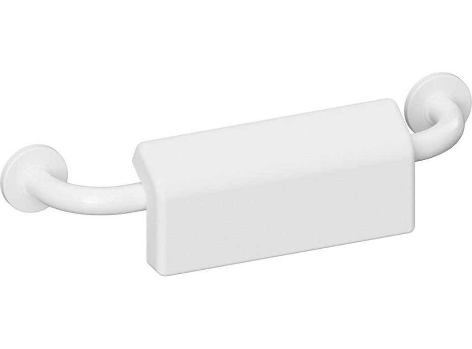 Sapho HANDICAP madlo se zádovou opěrkou, 500mm, bílá XH575W