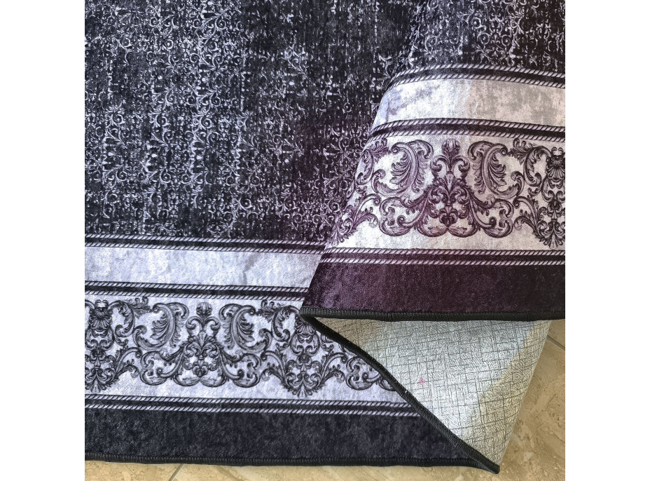 Kusový koberec HONOR New - Trim - tmavě šedý