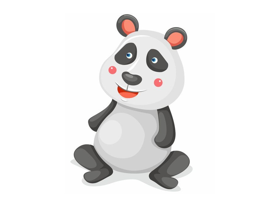 Samolepka ZVÍŘÁTKA - PANDA