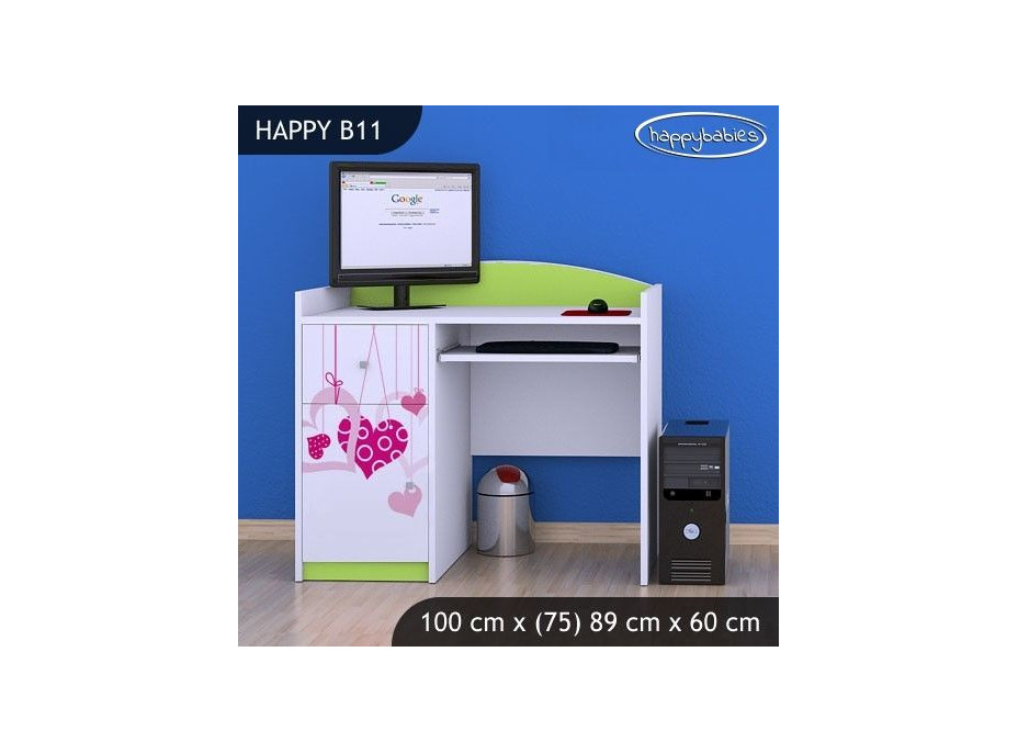 Dětský psací stůl FALL IN LOVE - TYP 11