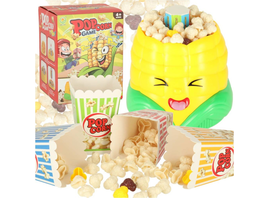 Arkádová hra pro 4 hráče - Chyť popcorn