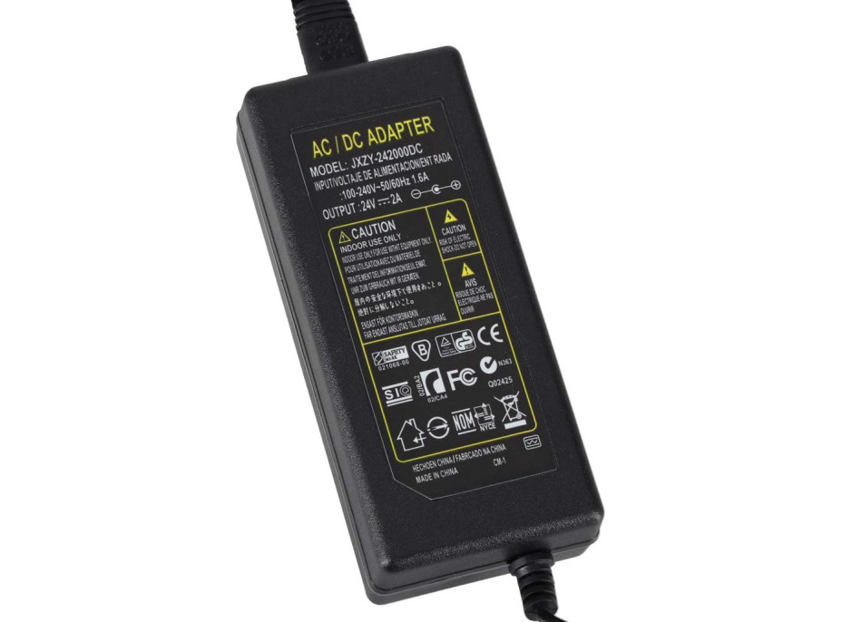 Kosmetická bezstínová LED lampa - černá