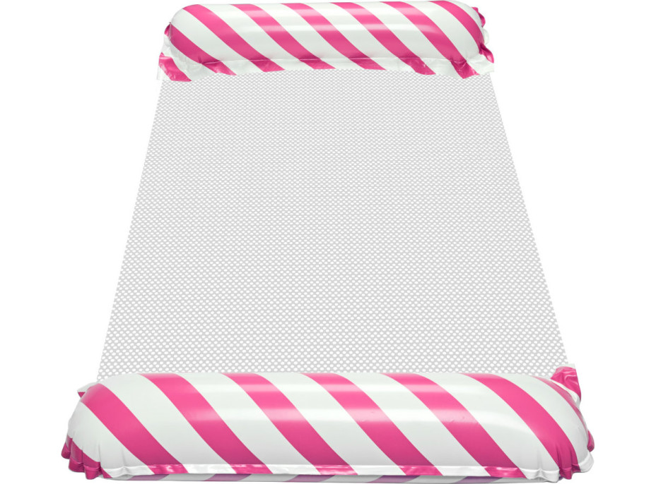 Nafukovací plážová matrace - bazénové křeslo - růžové