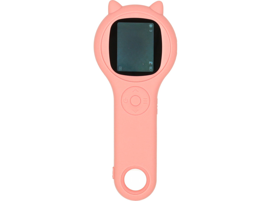 Optický mikroskop/digitální lupa 500x 2Mpx - růžová