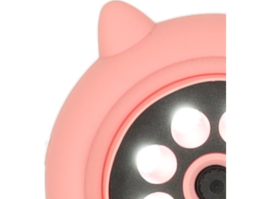 Optický mikroskop/digitální lupa 500x 2Mpx - růžová