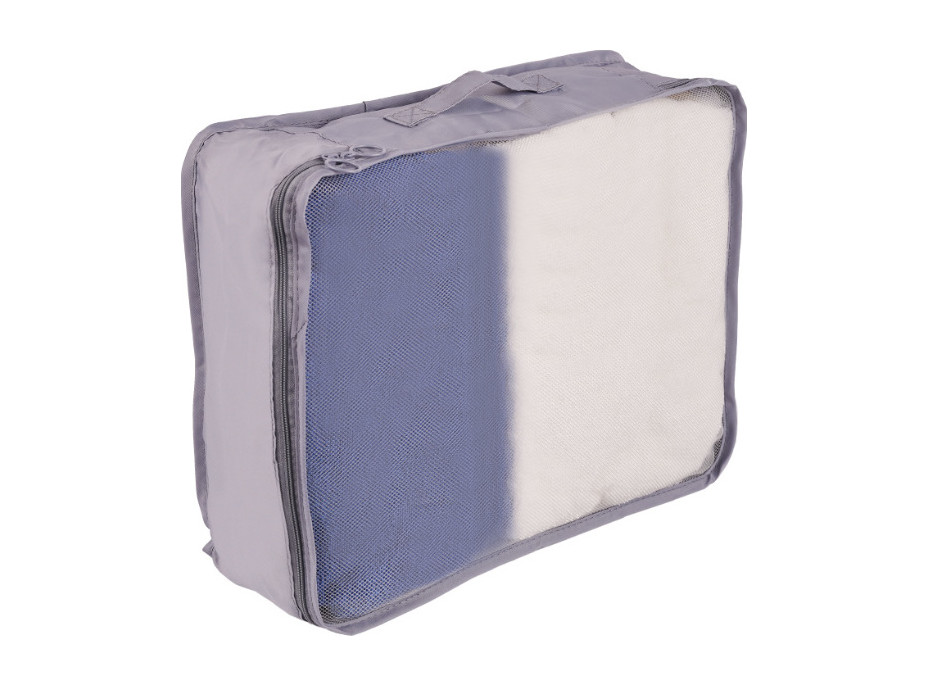 Organizéry do kufru - cestovní sada 7 kusů doplňků - šedá