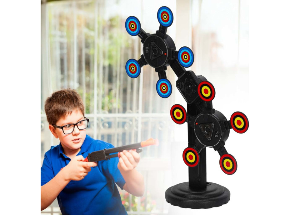 Elektronický pohyblivý terč