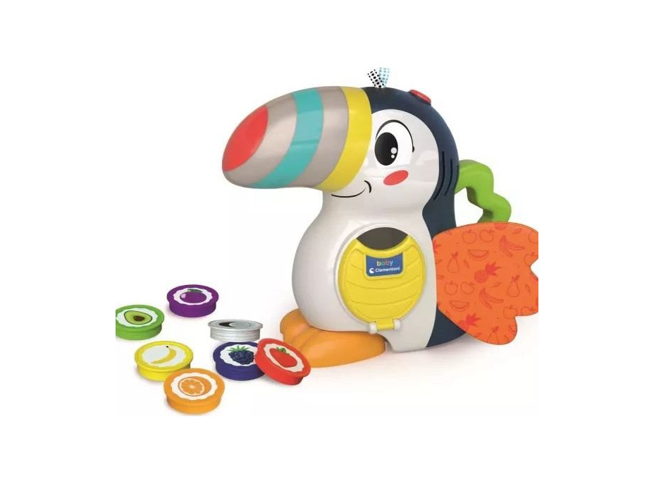 CLEMENTONI BABY Interaktivní Tukan Adrian CZ, SK, HU