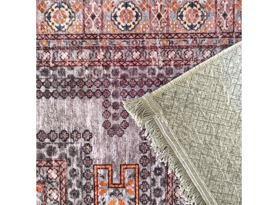 Kusový koberec HONOR New - Etno - šedý