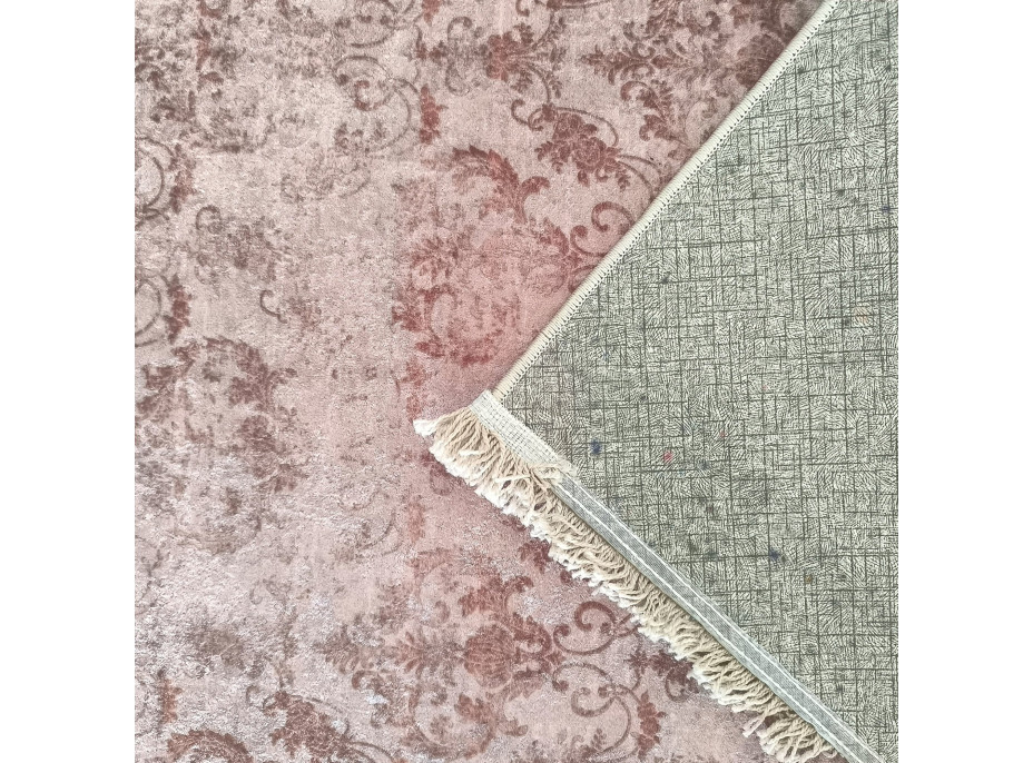 Kusový koberec HONOR New - Baroque - růžový
