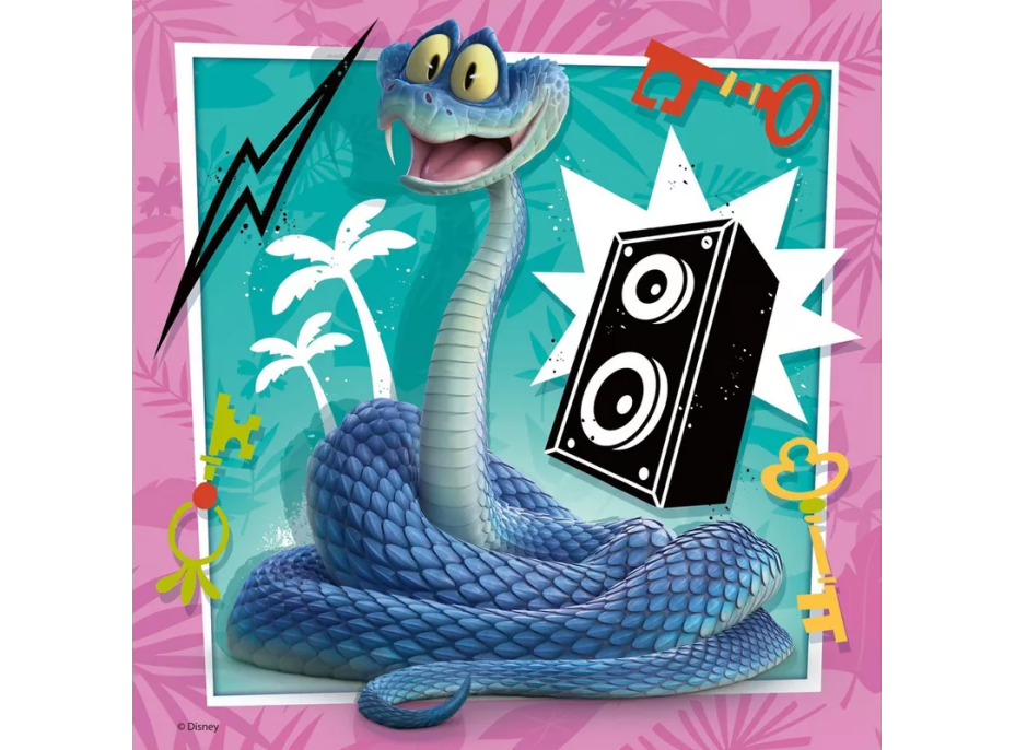 RAVENSBURGER Puzzle Zootropolis: Město zvířat 3x49 dílků