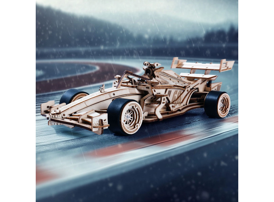 ROBOTIME Rokr 3D dřevěné puzzle Formule 247 dílků