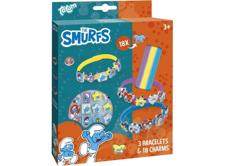 MOXY Výroba náramků Šmoulové