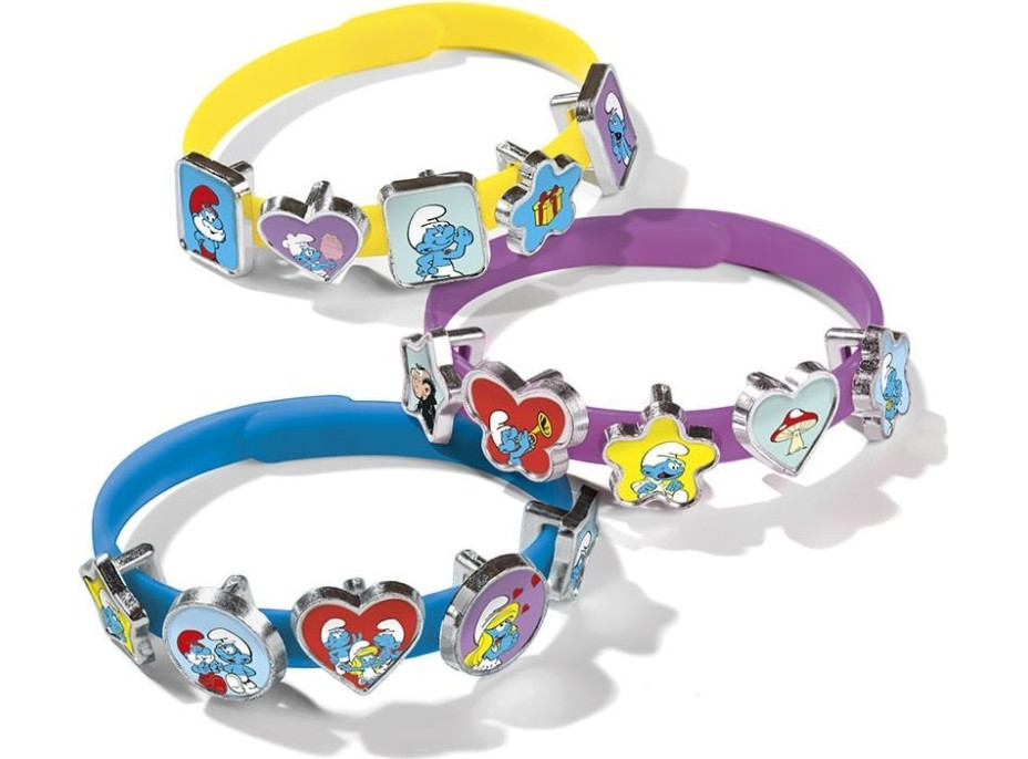 MOXY Výroba náramků Šmoulové