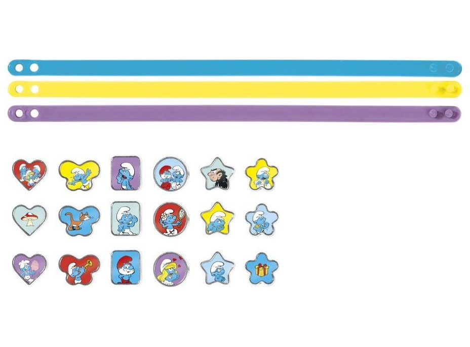 MOXY Výroba náramků Šmoulové