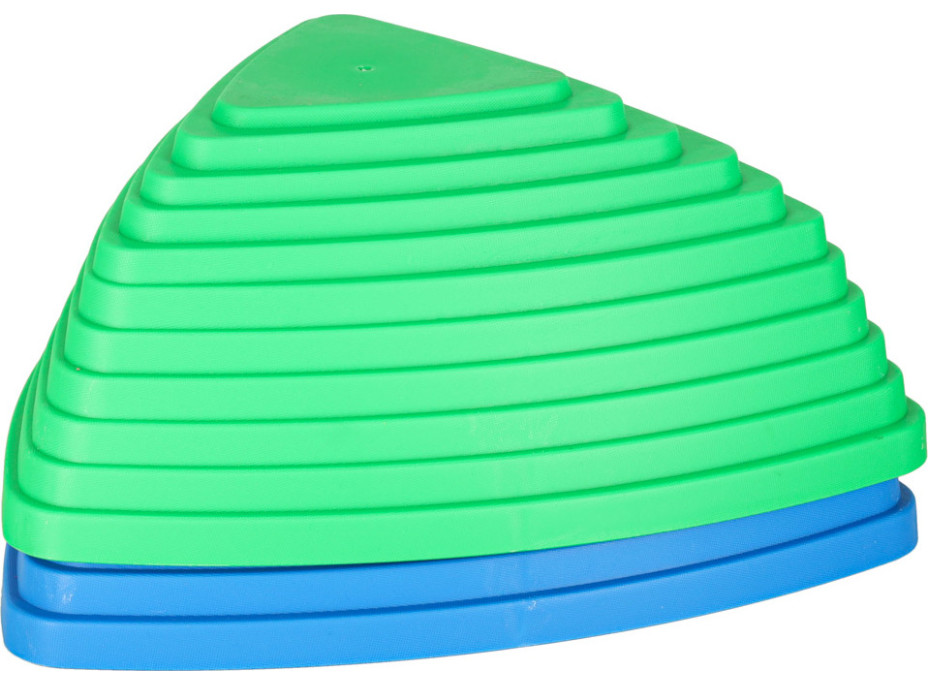 Senzorická Montessori stezka Říční kameny pro trénink rovnováhy 11 prvků - barevná