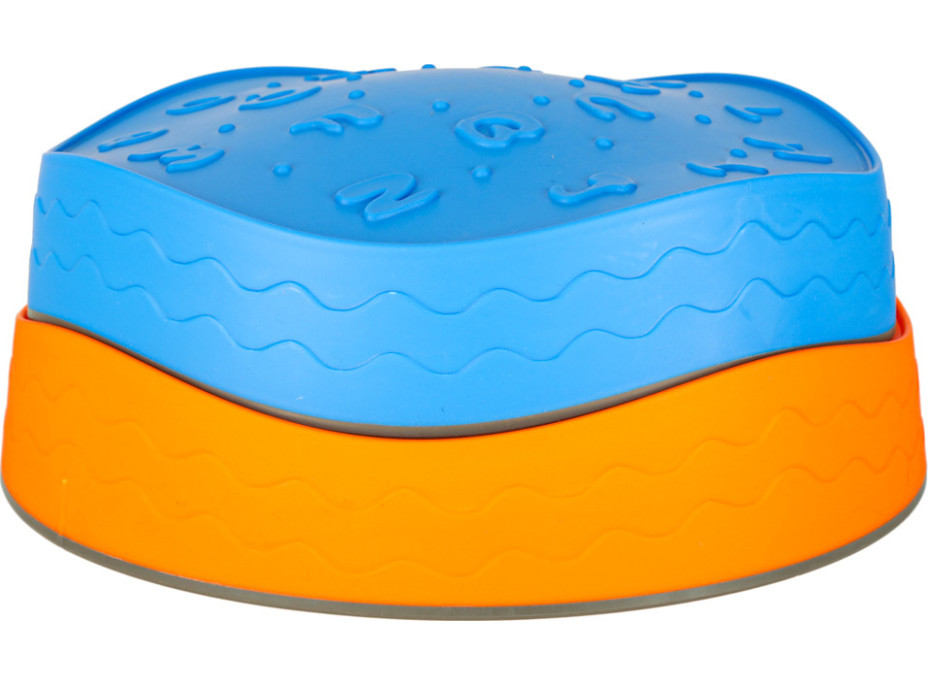 Senzorická Montessori stezka Říční kameny pro trénink rovnováhy 5 prvků - barevná