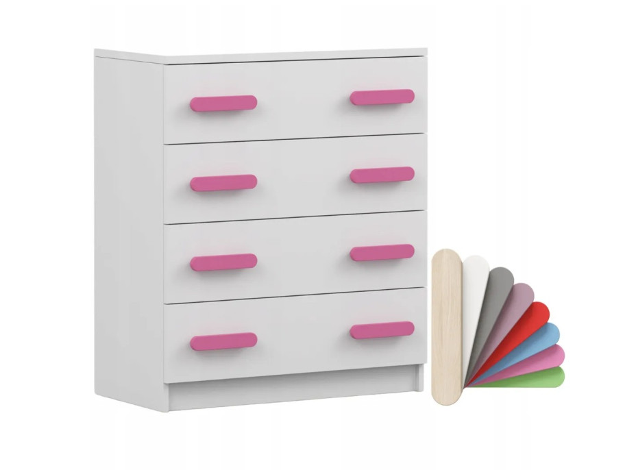 Komoda SMYK - bílá (více variant)