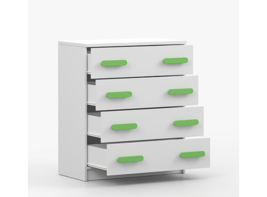 Komoda SMYK - bílá (více variant)