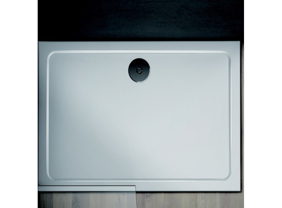 Obdelníková mramorová sprchová vanička VENETS - 150x90 cm