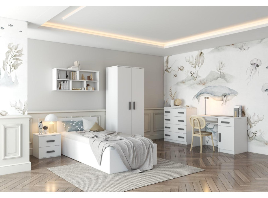 Regál SMYK - bílý (více variant)