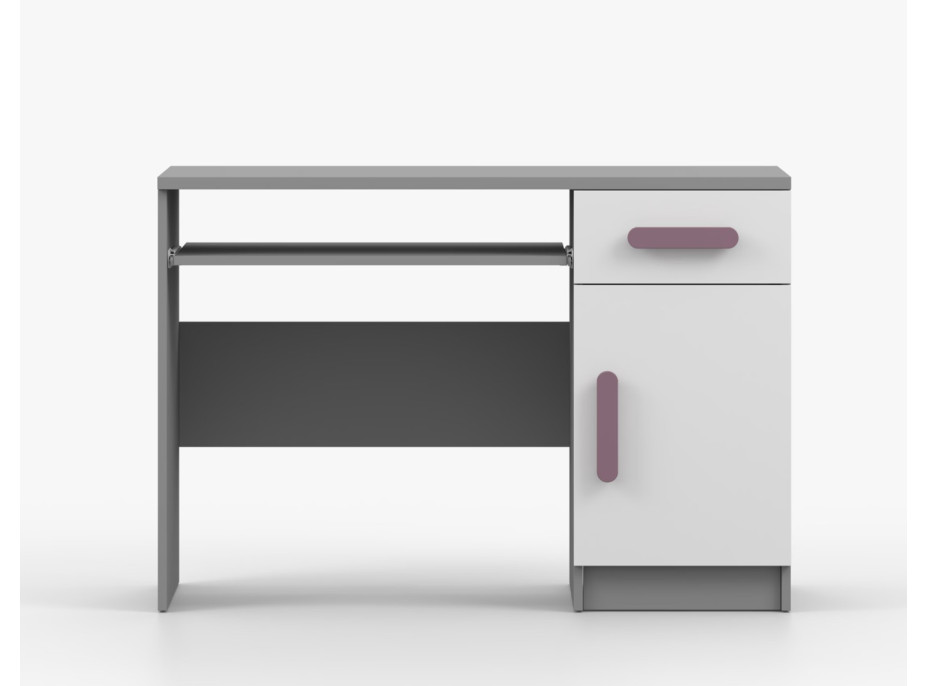 Psací stůl SMYK - šedý/bílý (více variant)