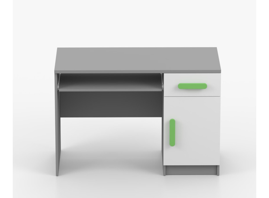 Psací stůl SMYK - šedý/bílý (více variant)