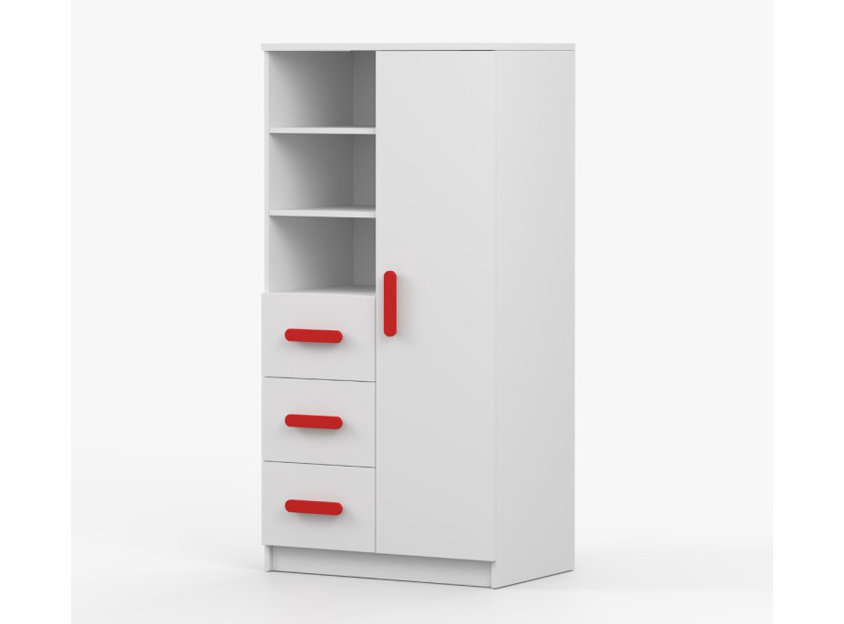 Regál SMYK - bílý (více variant)