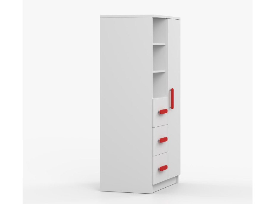 Regál SMYK - bílý (více variant)