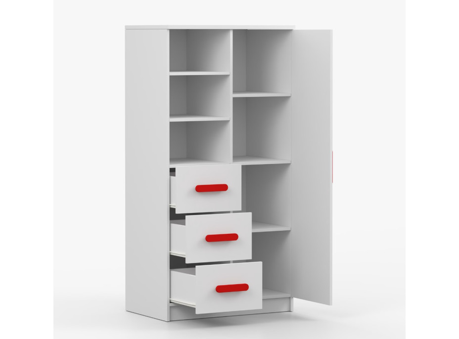 Regál SMYK - bílý (více variant)