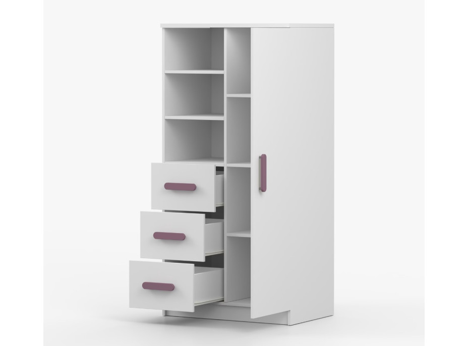 Regál SMYK - bílý (více variant)