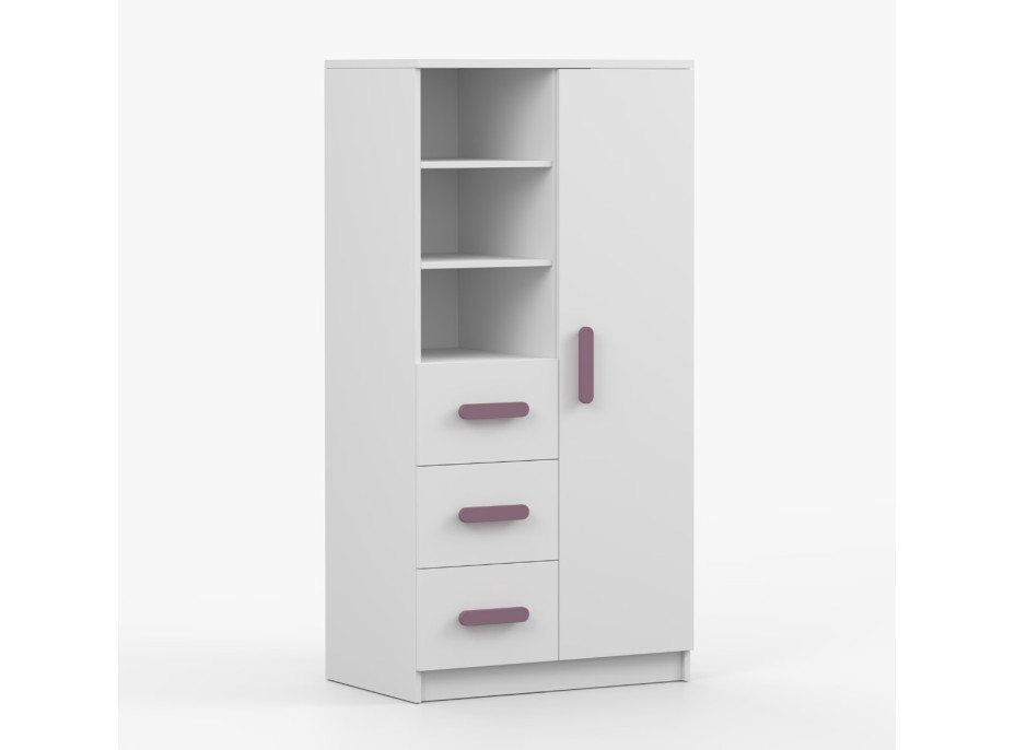 Regál SMYK - bílý (více variant)