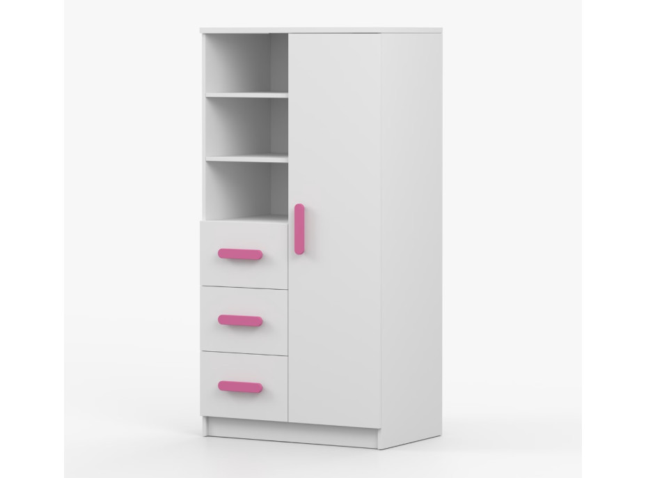 Regál SMYK - bílý (více variant)