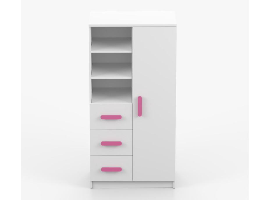 Regál SMYK - bílý (více variant)