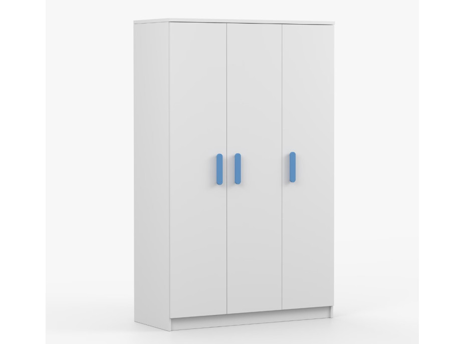 Šatní skříň SMYK 120 - bílá (více variant)