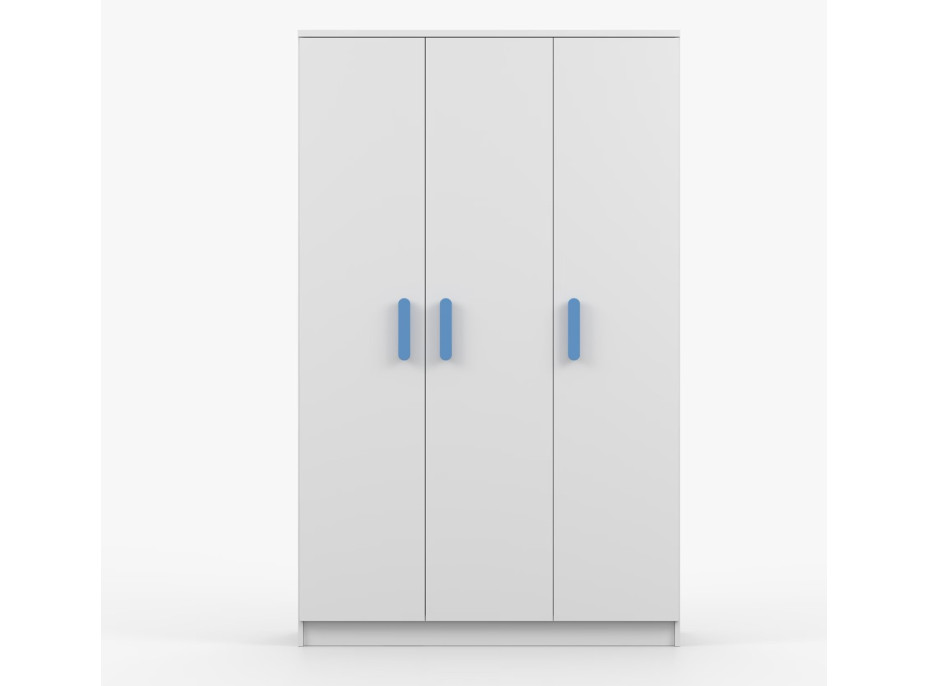 Šatní skříň SMYK 120 - bílá (více variant)