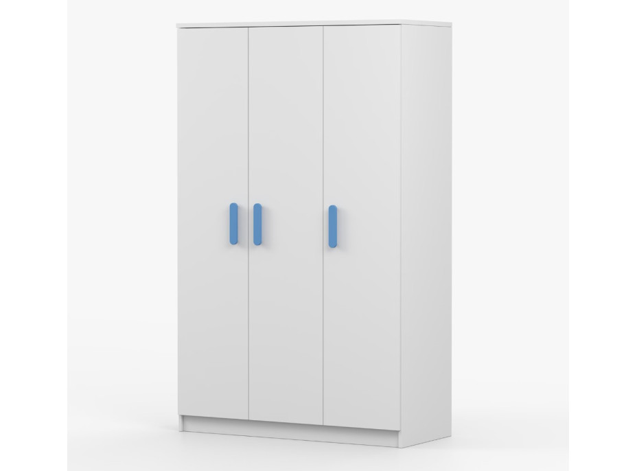 Šatní skříň SMYK 120 - bílá (více variant)