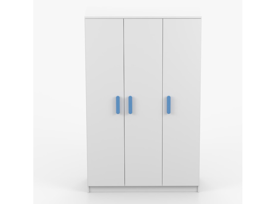 Šatní skříň SMYK 120 - bílá (více variant)