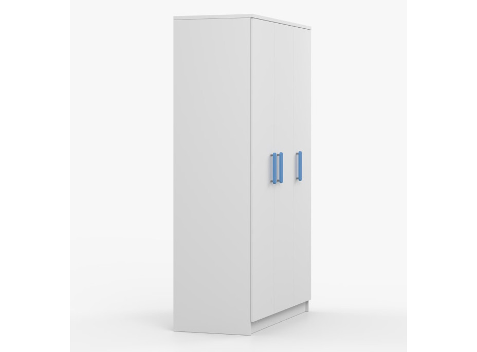 Šatní skříň SMYK 120 - bílá (více variant)