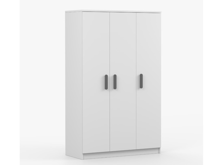 Šatní skříň SMYK 120 - bílá (více variant)