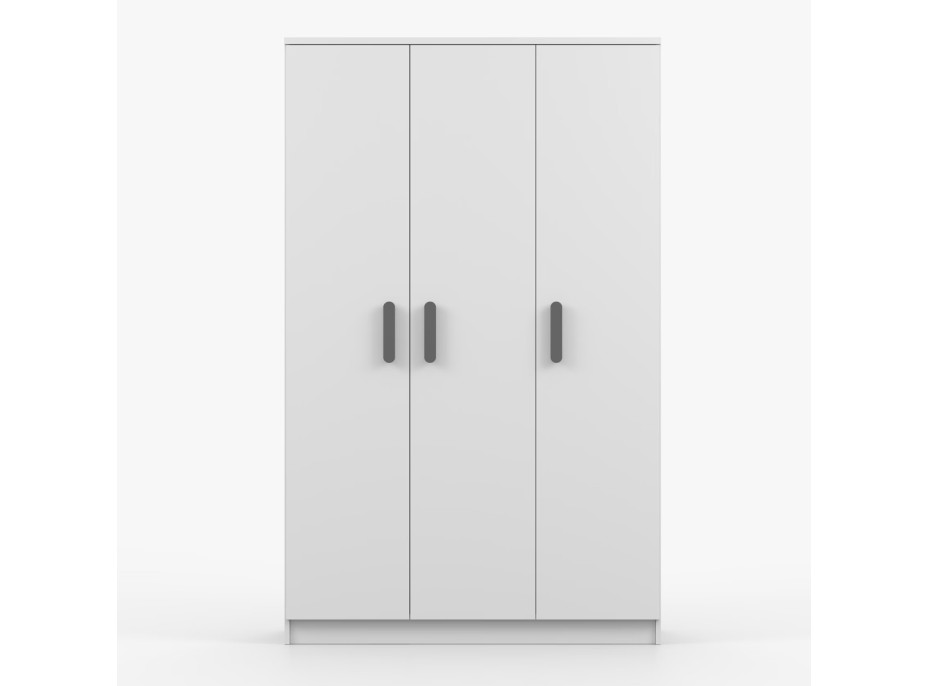 Šatní skříň SMYK 120 - bílá (více variant)