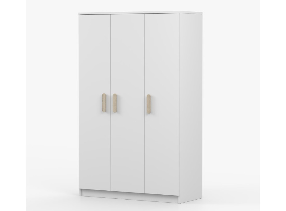 Šatní skříň SMYK 120 - bílá (více variant)