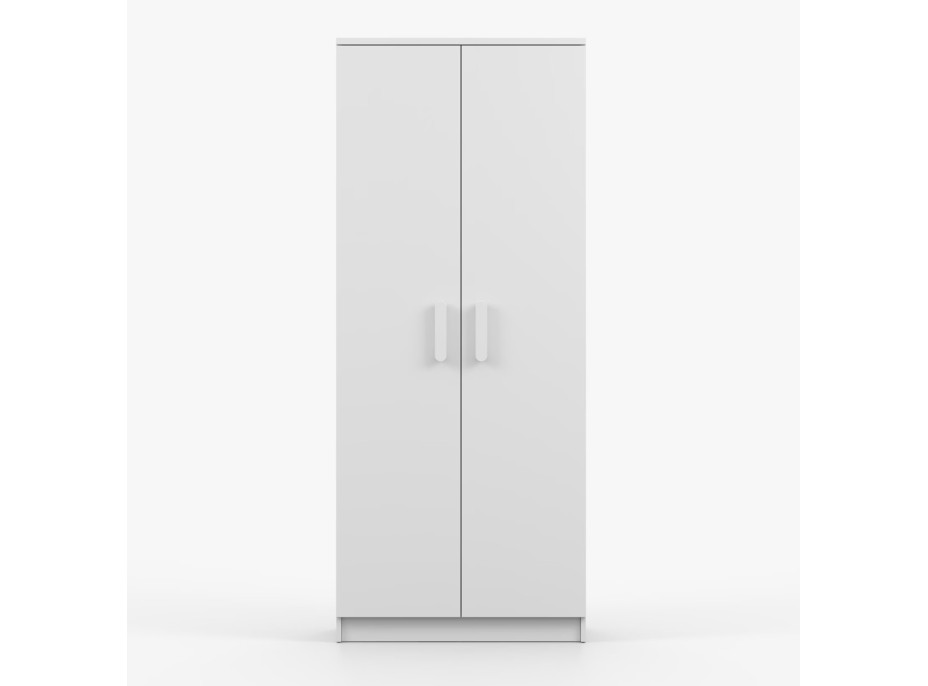 Šatní skříň SMYK 80 - bílá (více variant)